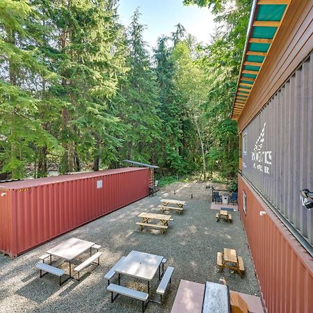 Unique Container Studio With Deck And Fire Pit! Buckley Exterior photo