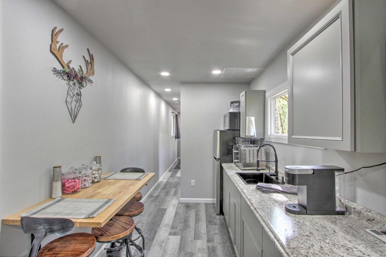 Unique Container Studio With Deck And Fire Pit! Buckley Exterior photo