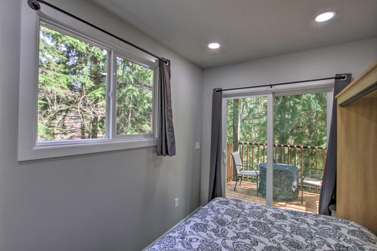 Unique Container Studio With Deck And Fire Pit! Buckley Exterior photo